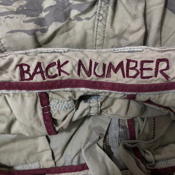 Vintage BACK NUMBER ARMY Camo Tactical Multipocke… - image 6