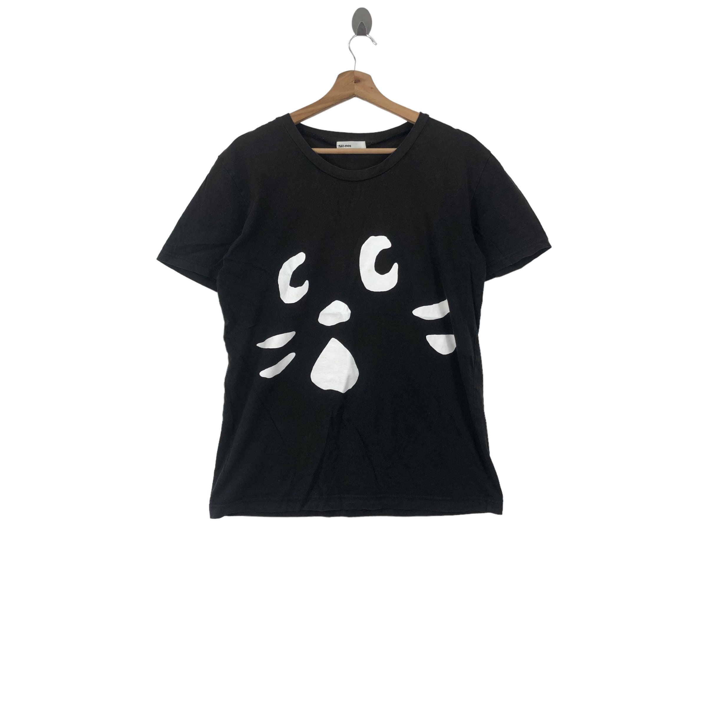 トップス Ne-net Big Face Print Tee Size1 By Kazuaki Takashima NE-NET Big Face Issey Sport Issey Miyake Tee