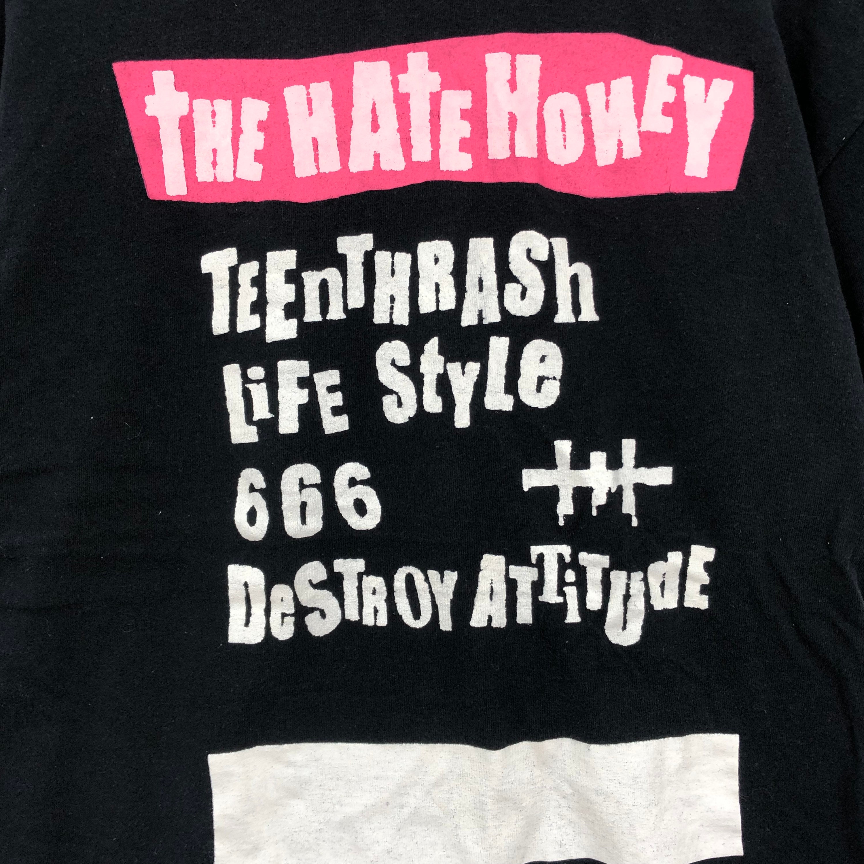 Vintage 90s THE HATE HONEY Teen Thrash Rock N Roll T-shirt - Etsy