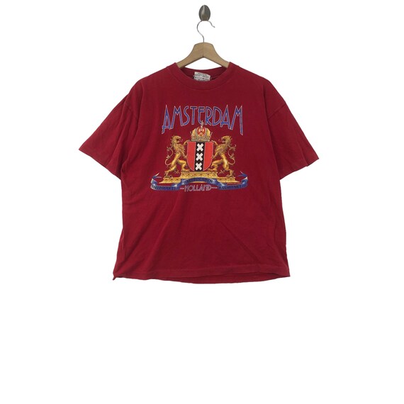 Vintage 90s AMSTERDAM HOLLAND Collection Art T-shirt - Etsy