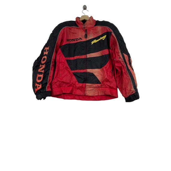 Vintage HONDA RACING Faded Motorcycle Super Bike Jacket - Etsy