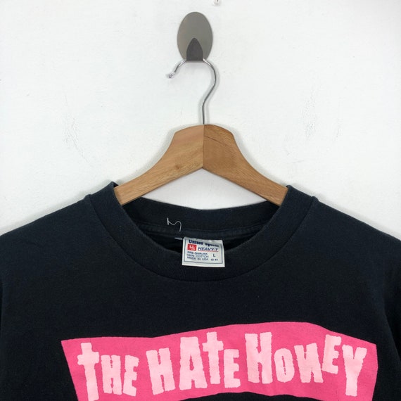 Vintage 90s THE HATE HONEY Teen Thrash Rock N Roll T-shirt - Etsy