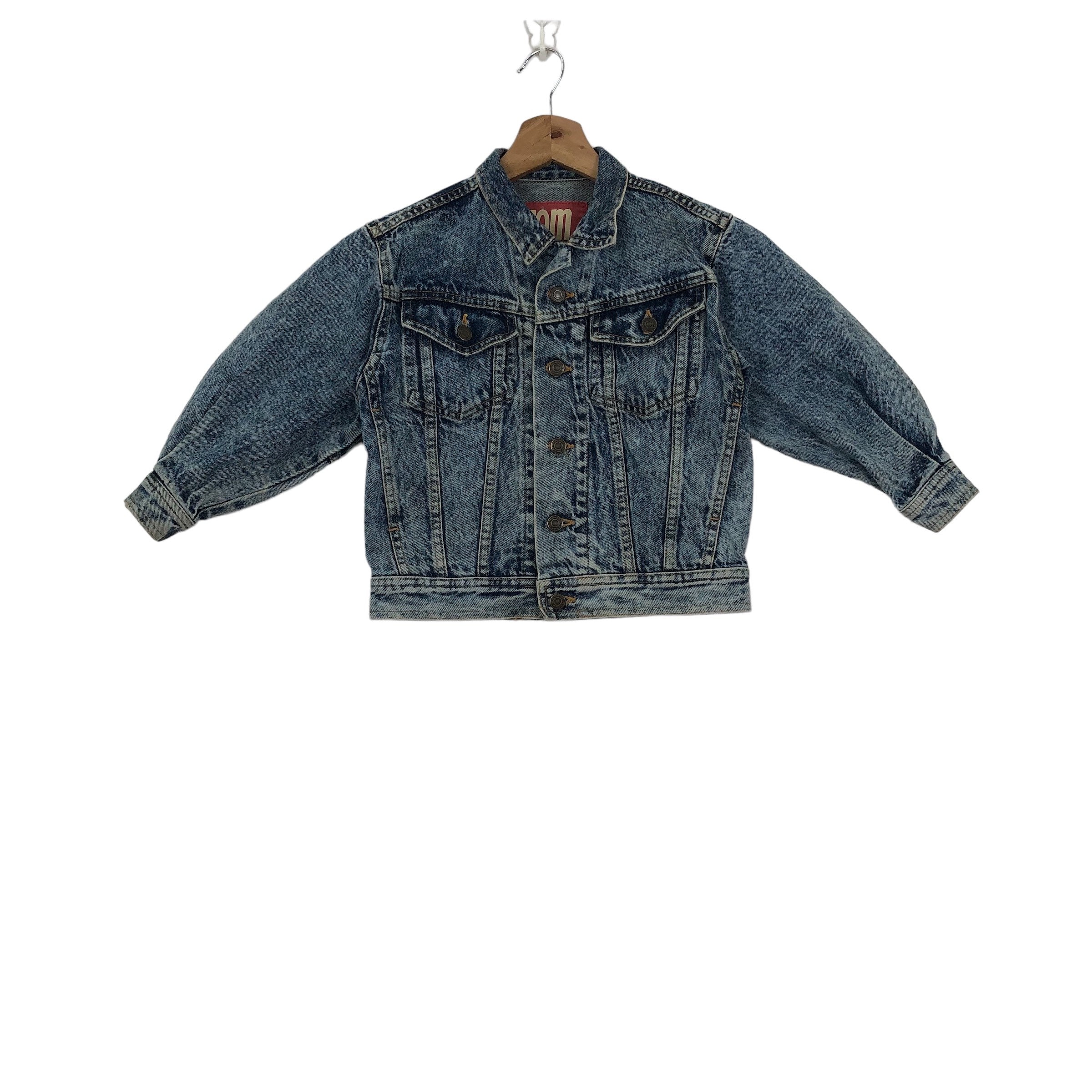 Vintage 90s TOMCAT TRUCKER DENIM Usa Blue Jacket - Etsy