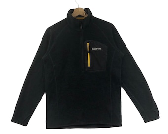 Vintage 90s Zero Point Fleece by Mont Bell Big Logo - Etsy