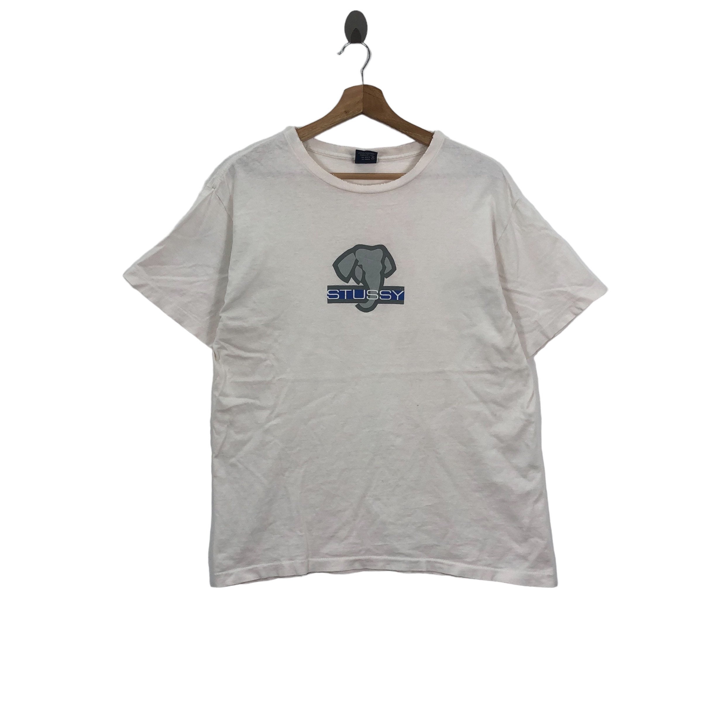 Vintage Distressed STUSSY ELEPHANT Made in USA T-shirt - Etsy