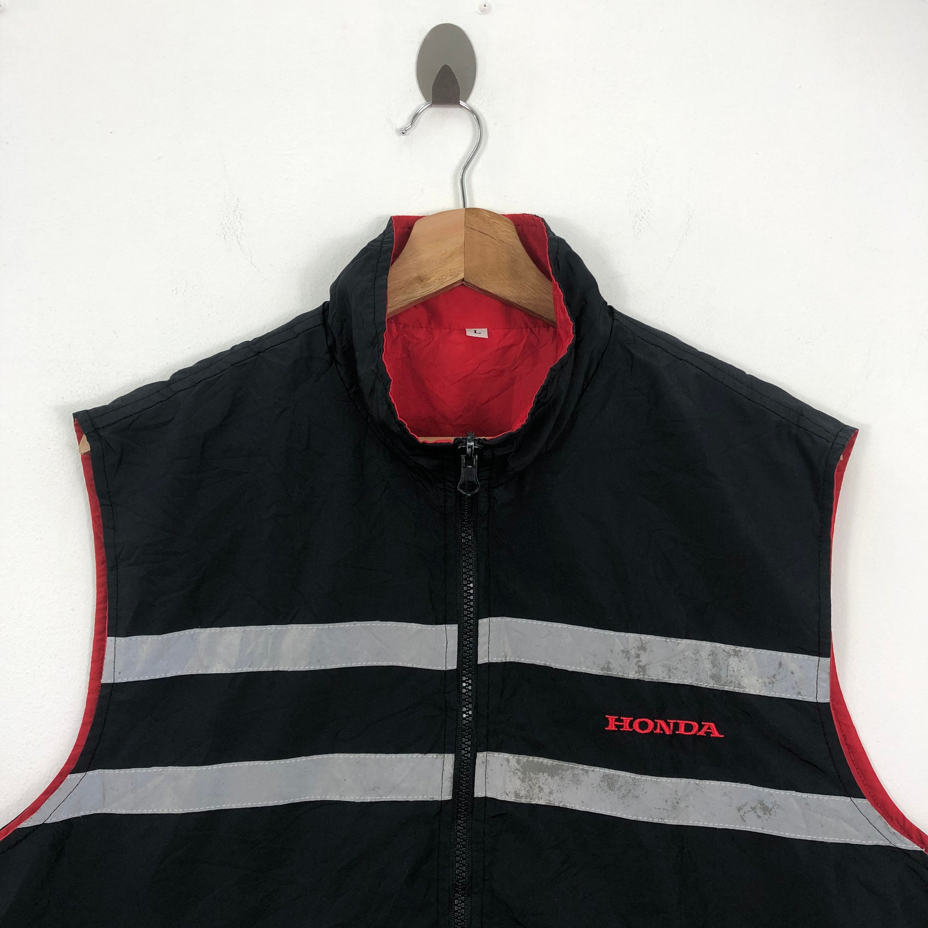 Vintage HONDA MOTORSPORT Light Vest Jacket - Etsy Vintage HONDA MOTORSPORT Light Vest Jacket - Etsy