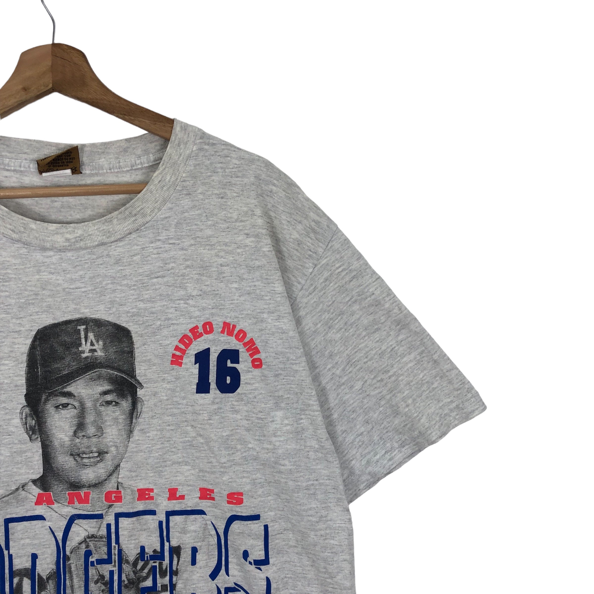 Vintage Mlb LOS ANGELES DODGERS Hideo Nomo Nutmeg T-shirt - Etsy