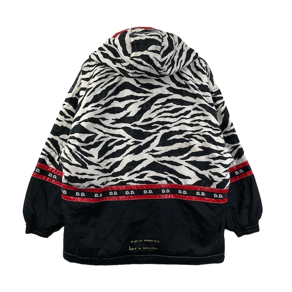 Vintage DESCENTE DECOR ZEBRA Stripe Ski Winter Jacket - Etsy Vintage DESCENTE DECOR ZEBRA Stripe Ski Winter Jacket - Etsy