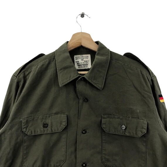 Vintage 80s H. WINNEN GMBH And CO Germany Army Ja… - image 2