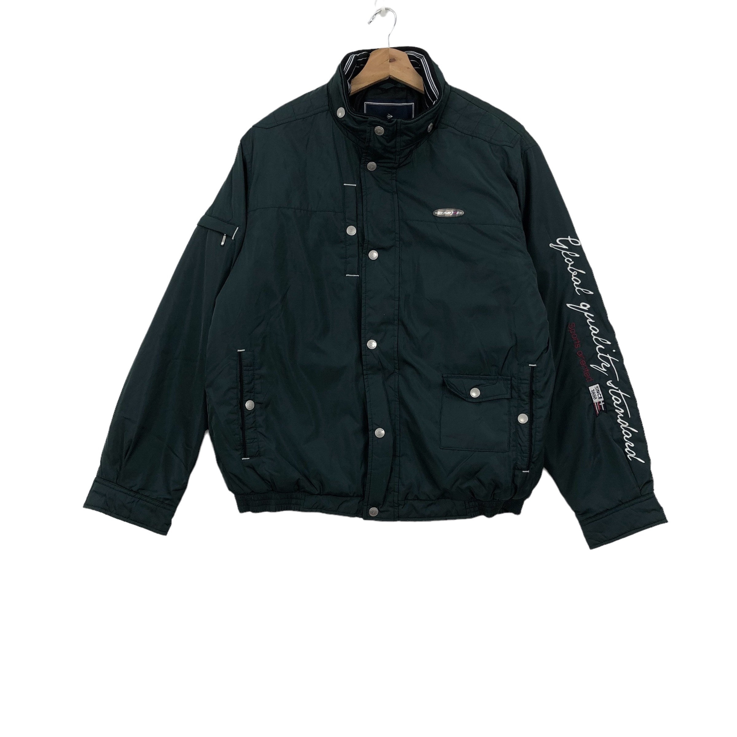 Vintage DUNLOP COLLECTION RACING Bomber Jacket - Etsy
