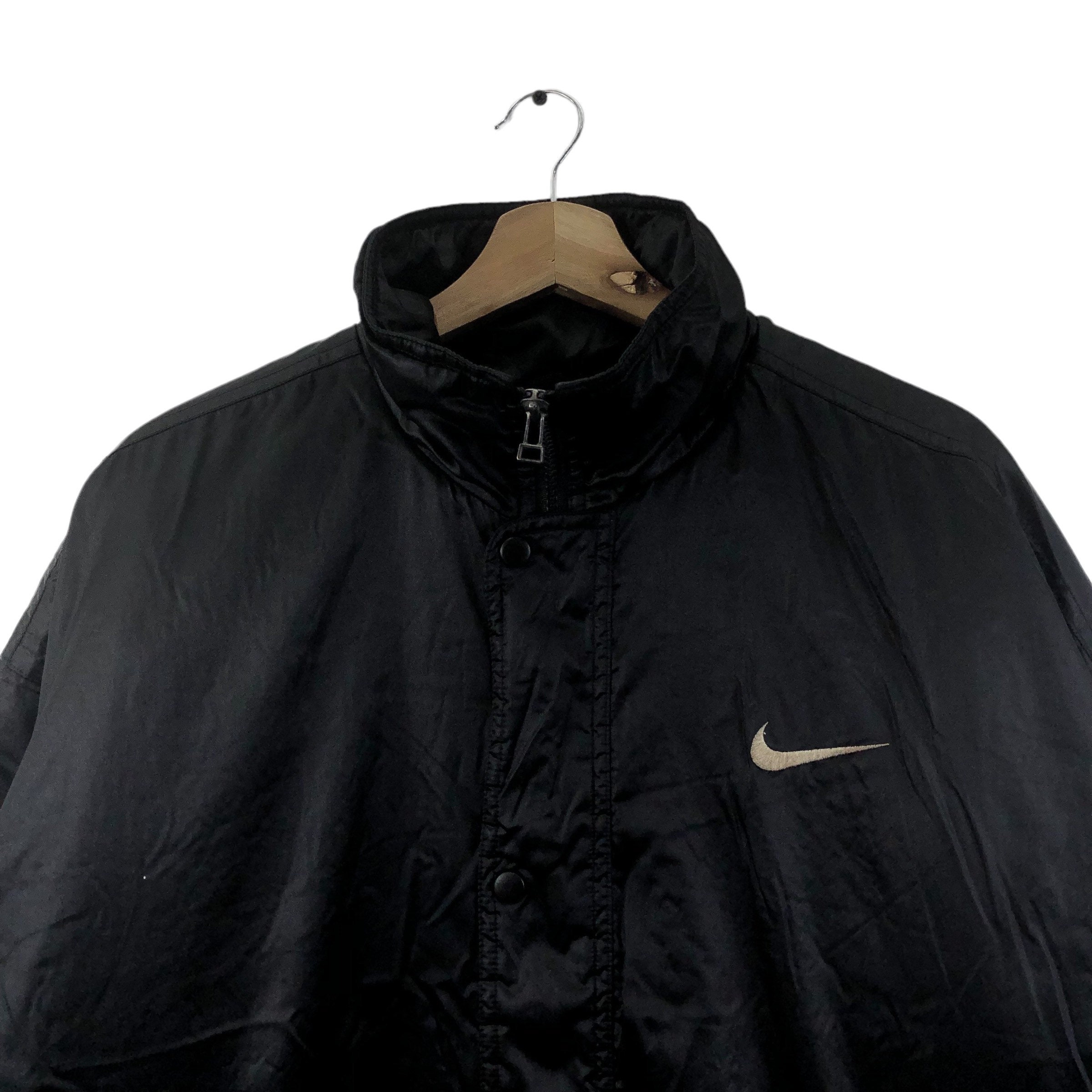 【️希少】iwgp nike vintage nylon jacket Vintage 90s Nike Nylon Windbreaker Jacket White Tag Size Med