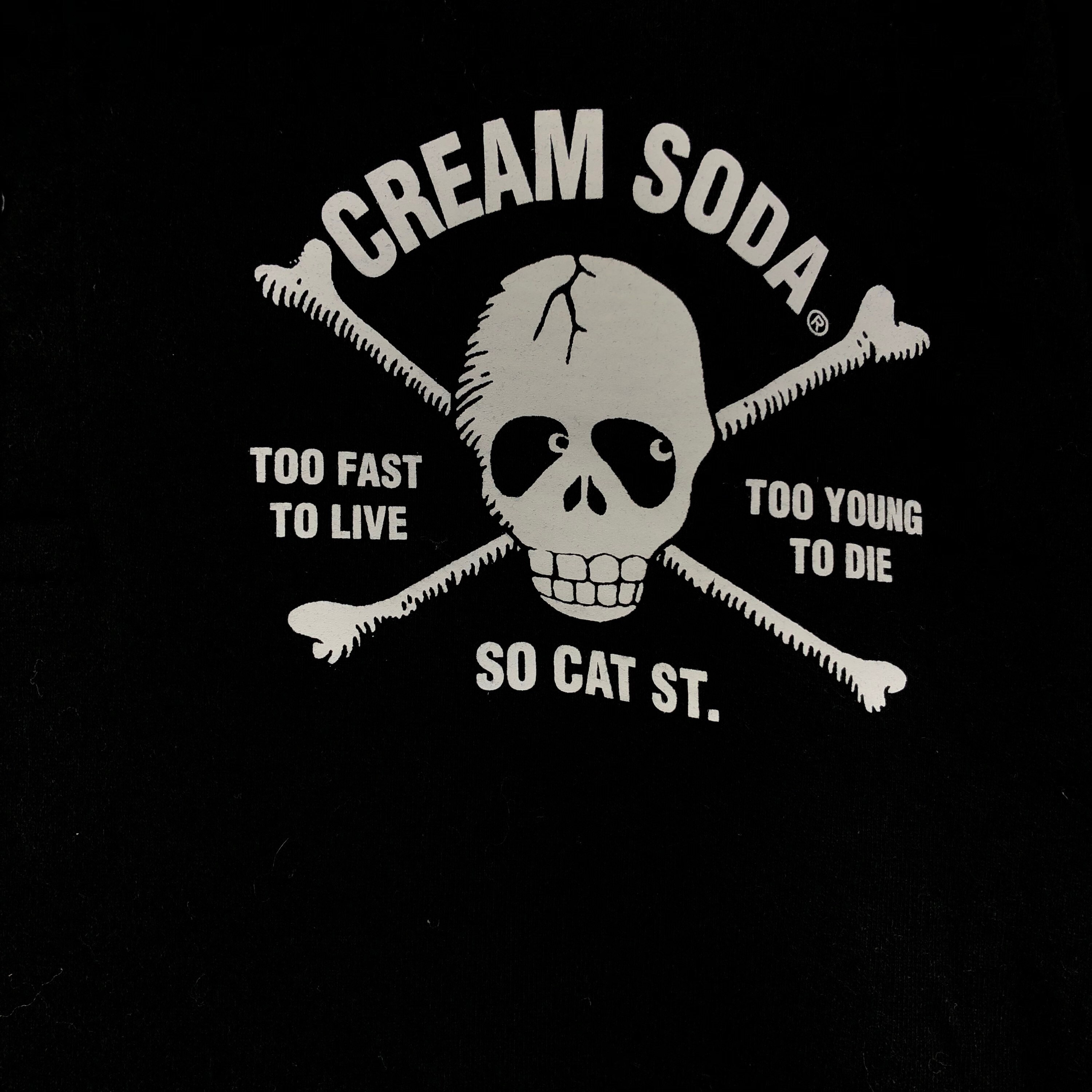 Japanese Brand CREAM SODA SKULL Logo Polo Shirt - Etsy