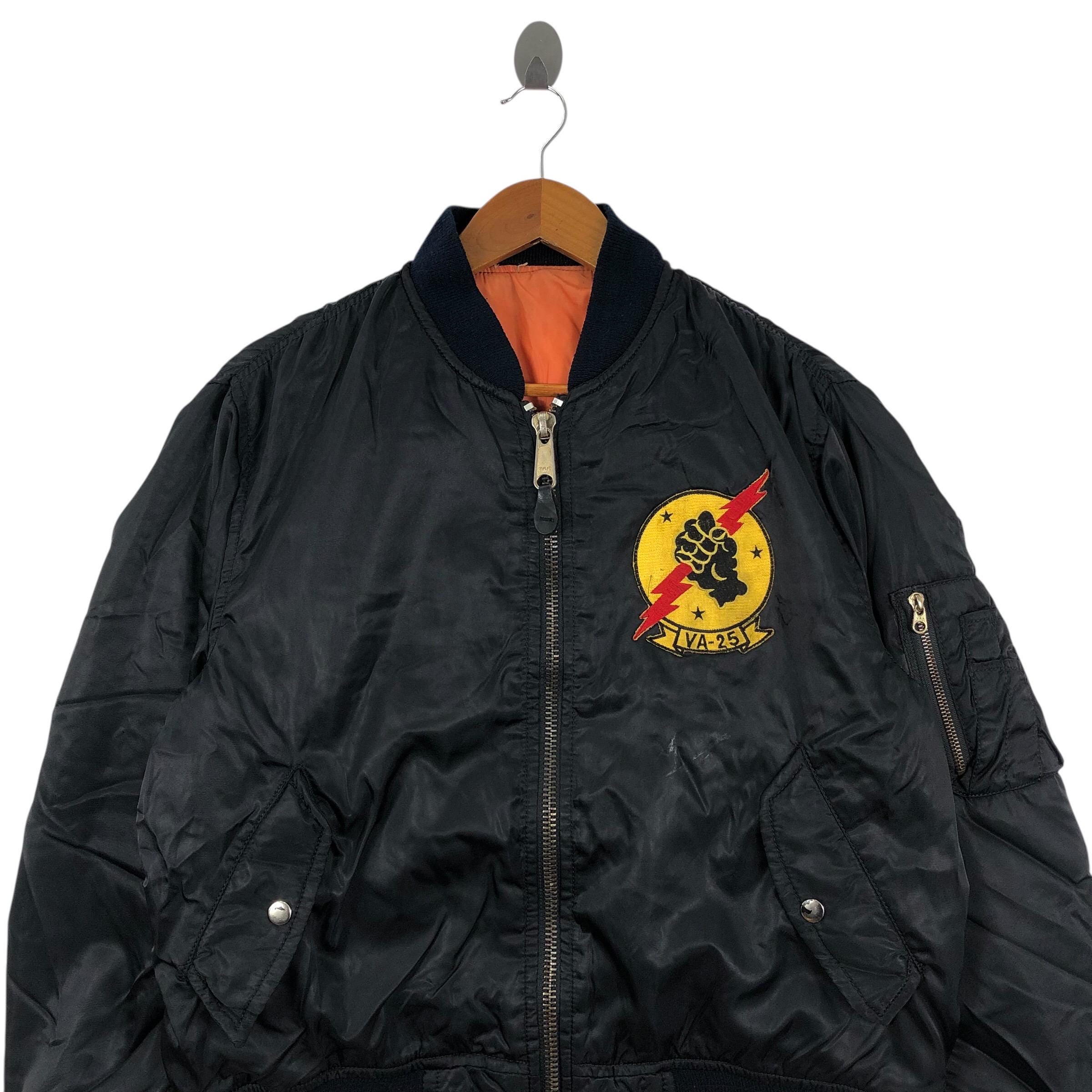 Vintage Va-25 US ARMY Type MA-1 Bomber Jacket - Etsy