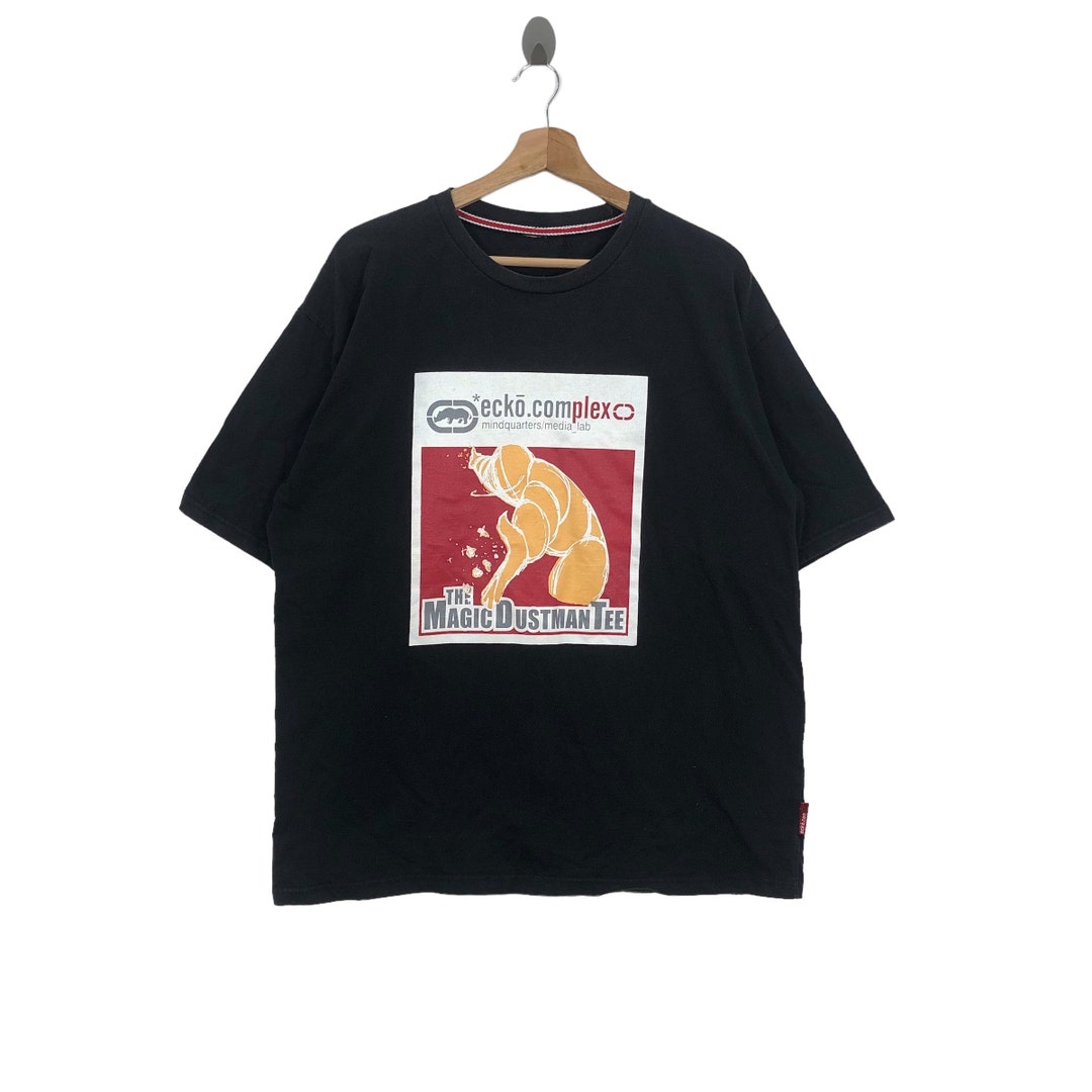 Vintage ECKO COMPLEX the MAGIC Dustman Tee T-shirt - Etsy Vintage ECKO COMPLEX the MAGIC Dustman Tee T-shirt - Etsy