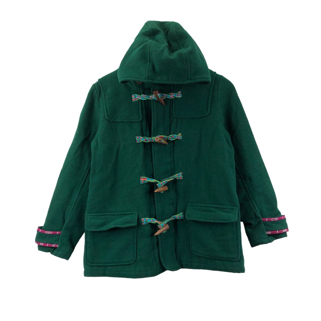 Japanese Brand TITICACA TOGGLE BUTTON Wool Duffle Jacket - Etsy