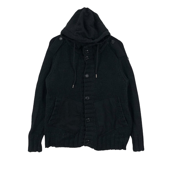 Italian Designer DIESEL STYLE LAB Runway Design Italy Heavy Jacket