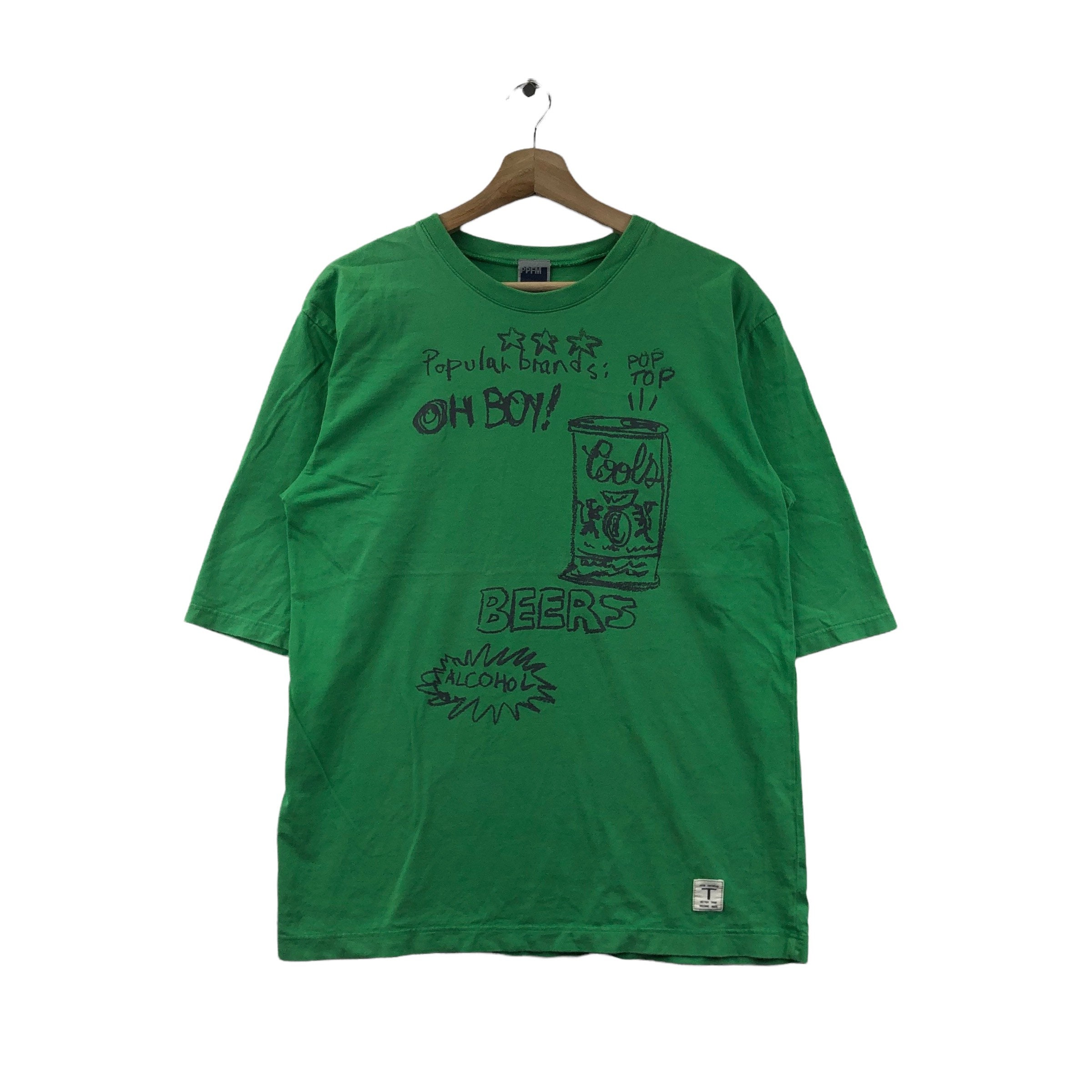 Japanese Brand PEYTON PLACE for MEN Ppfm Beers T-shirt - Etsy