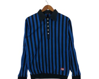 Vintage Japanese ONITSUKA TIGER ASICS Longsleeve Polo Shirt