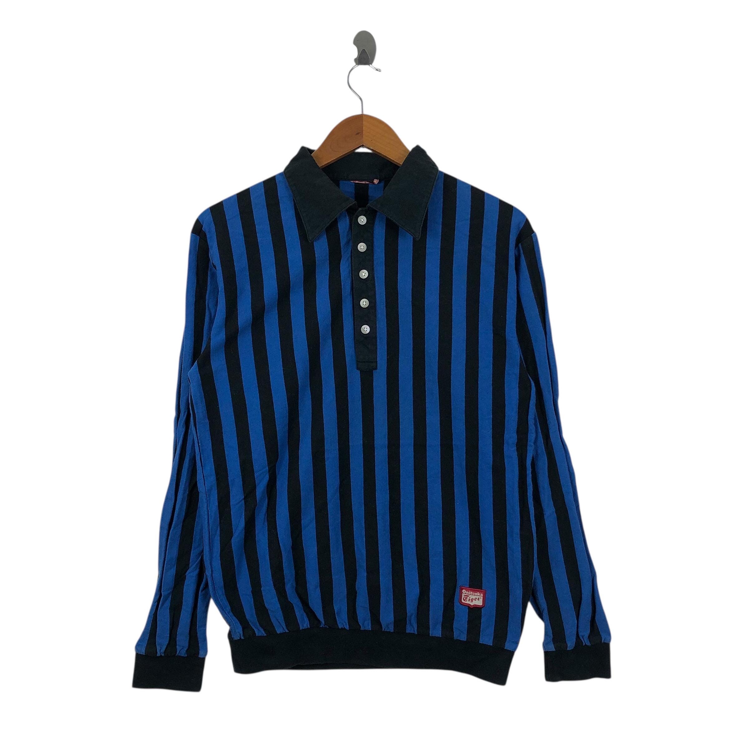 Vintage Japanese ONITSUKA TIGER ASICS Longsleeve Polo Shirt - Etsy