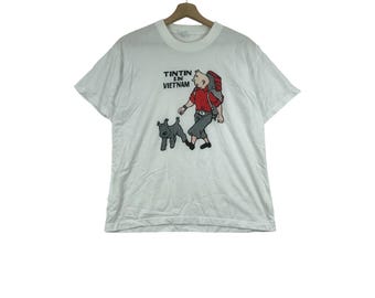 Vintage Film Die Abenteuer Von Tim und Struppi T-Shirt