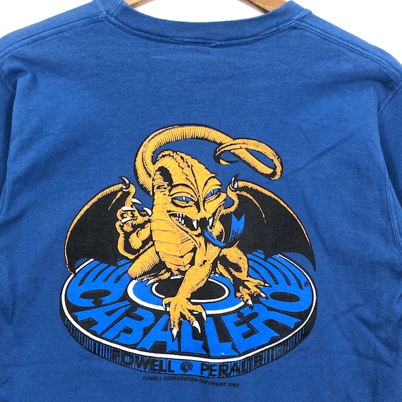 Vintage POWELL PERALTA by STEVE Caballero Dragon Skate T