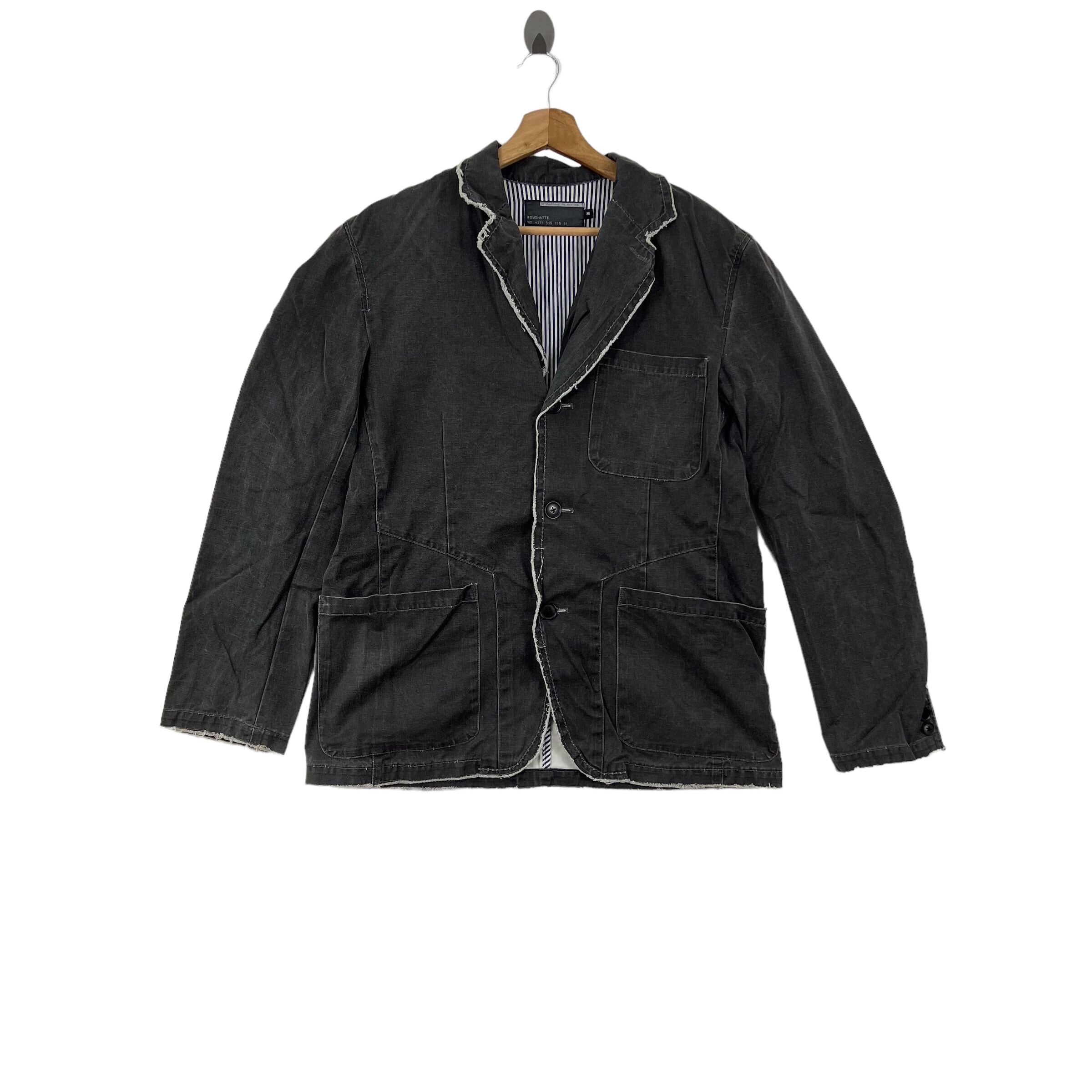 Japanese Brand ROUSHATTE RECONSTRUCTED DISTRESSED Design Jacket - Etsy