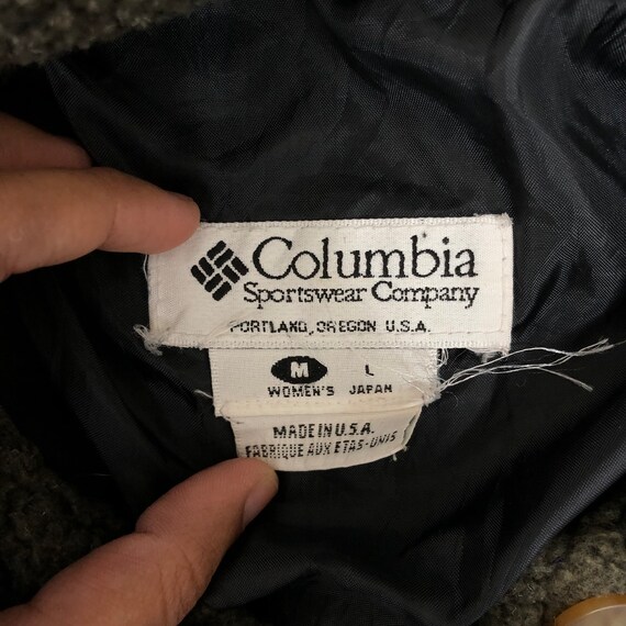 Vintage COLUMBIA SPORTSWEAR COMPANY Made in Usa F… - image 3