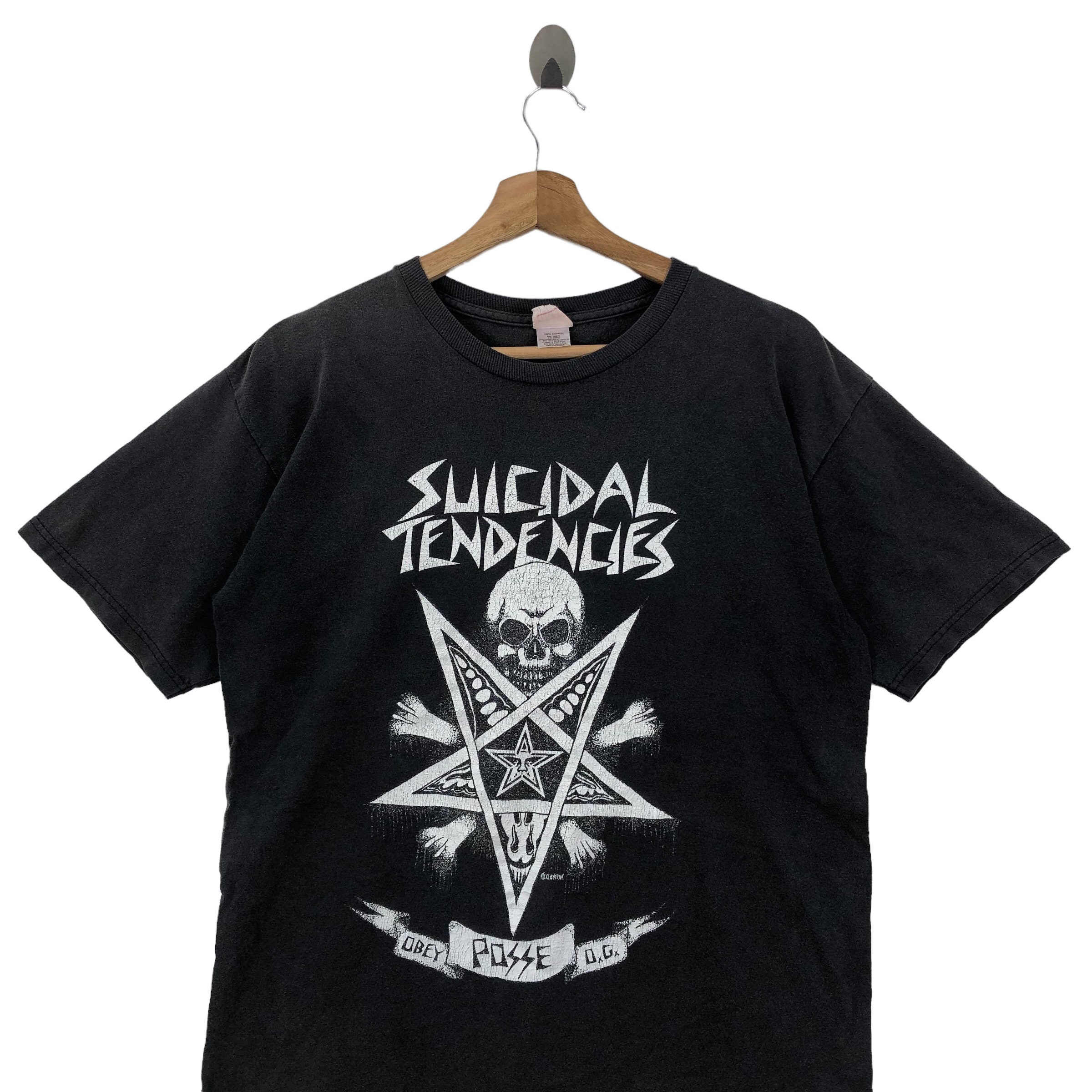 90s SUICIDAL TENDENCIES Tシャツ VINTAGE 90s SUICIDAL TENDENCIES T SHIRT LARGE OG ROCK 97
