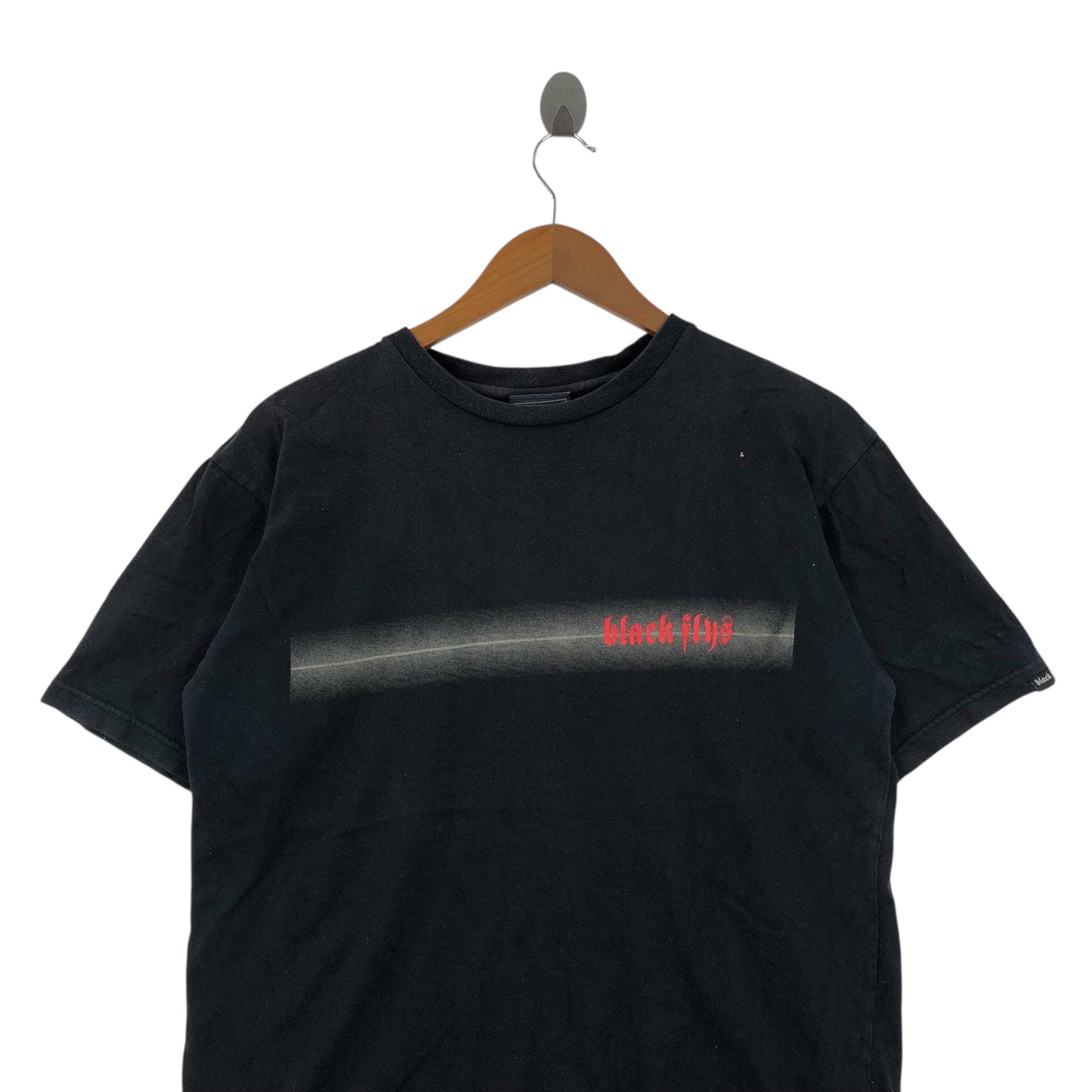 Vintage BLACK FLYS SKATEGANG Skateboard Future Dynamic T-shirt - Etsy