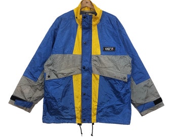 Vintage GETT GOOD FISHING Multicolor Light Jacket Windbreaker