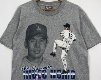 ヴィンテージ MLB LAドジャース 野茂英雄 ザ・トルネード USA製 T