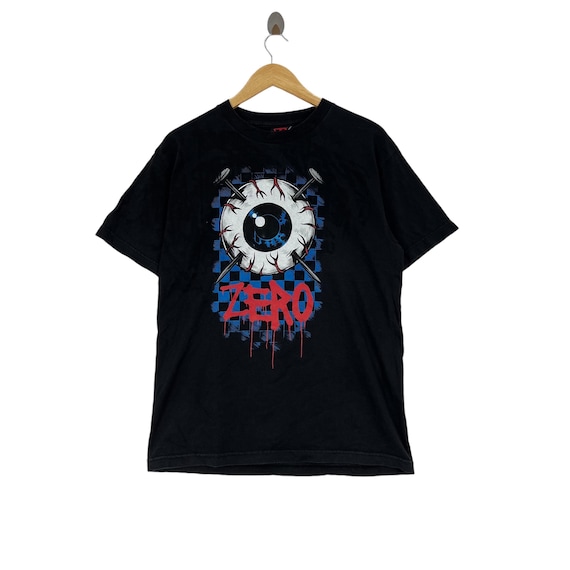 Vintage 90s ZERO SKATEBOARD Skate Eye Ball Logo T-shirt - Etsy