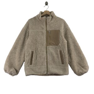 Japanskt märke WEGO DJUPLÖG Sherpa Retro X Fleece