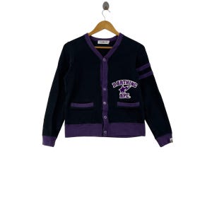 Japanese Brand ABATHINGAPE Japan Classic Cardigan Sweater