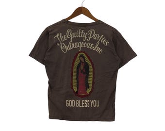 Japanese Brand THE GUILTY PARTIES Wacko Maria Faded T-shirt - Etsy