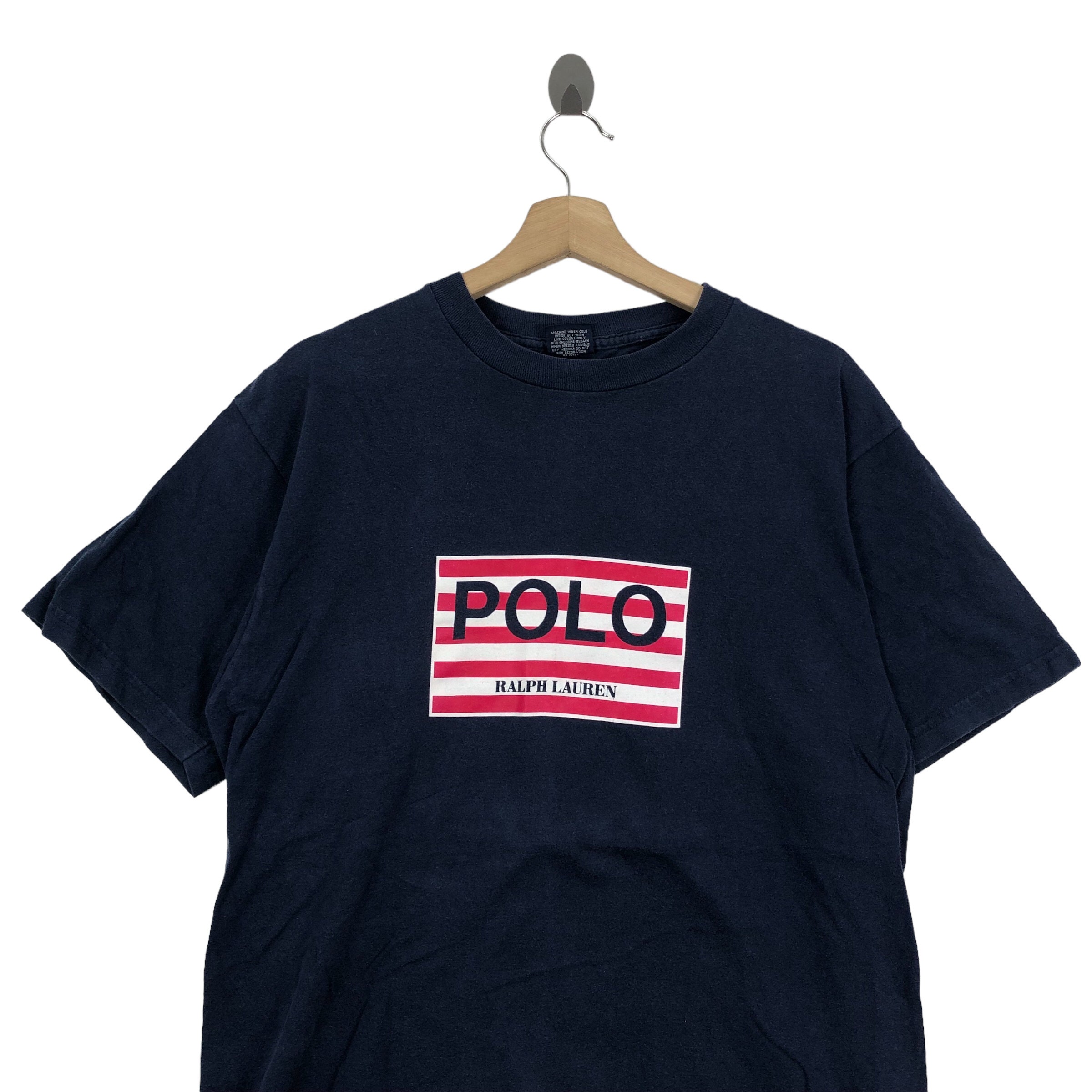 90s ボックスロゴ Polo by Ralph Lauren 84 90s Polo Ralph Lauren ボックスロゴ Tシャツ 水色 刺繍 - メルカリ