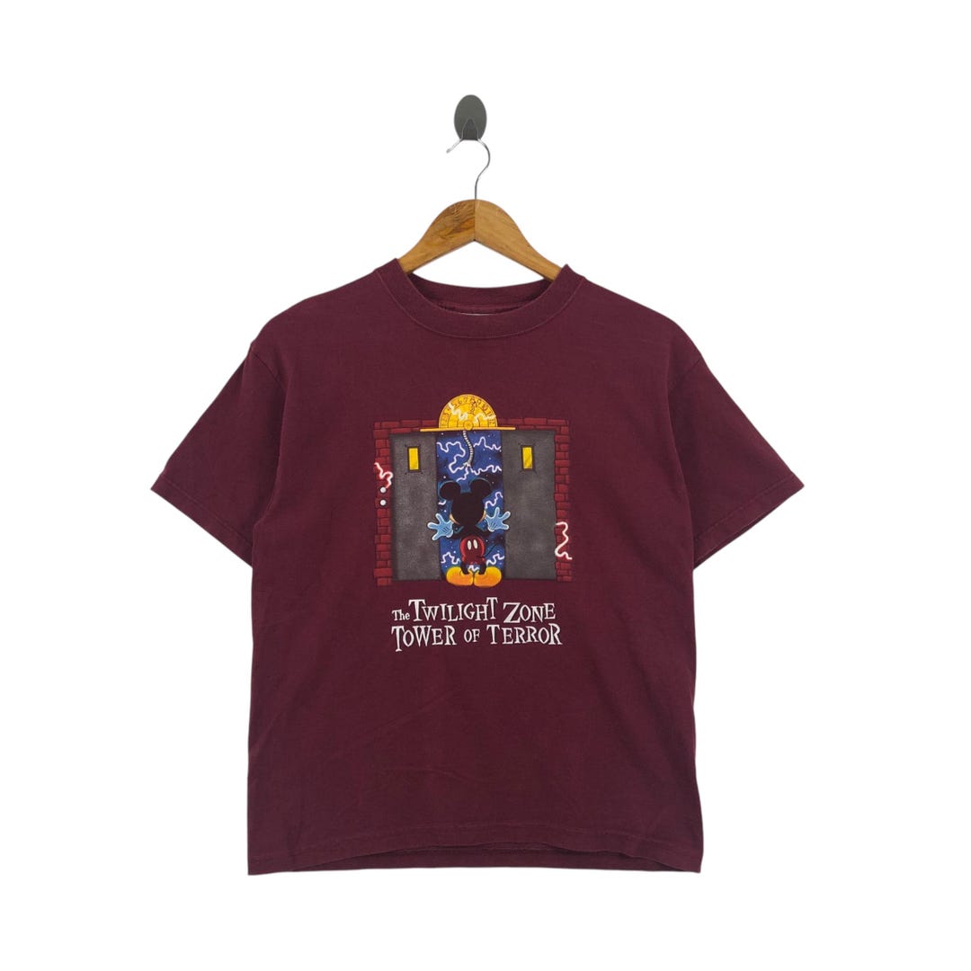 Disney ミッキー トワイライトゾーン Tシャツ　ヴィンテージ Vintage MICKEY MOUSE the Twilight Zone Tower of Terror Kids T