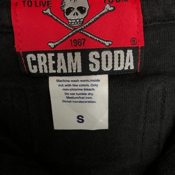 Japanese Brand CREAM SODA SKULL Logo Polo Shirt - Etsy