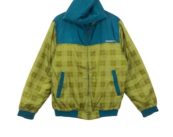 Vintage ELEMENT SKATEBOARD Light Puffer Hoodie Jacket