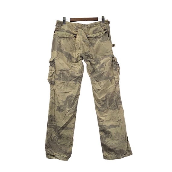Vintage BACK NUMBER ARMY Camo Tactical Multipocket Cargo