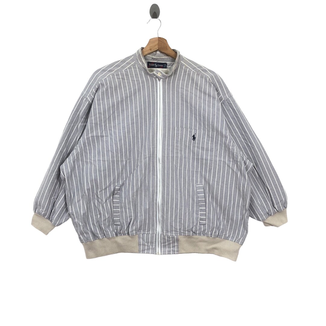 ジャケット・アウター Vintage Ralph Lauren stripe chaster coat il_1080xN.4771299657_qd9i.jpg
