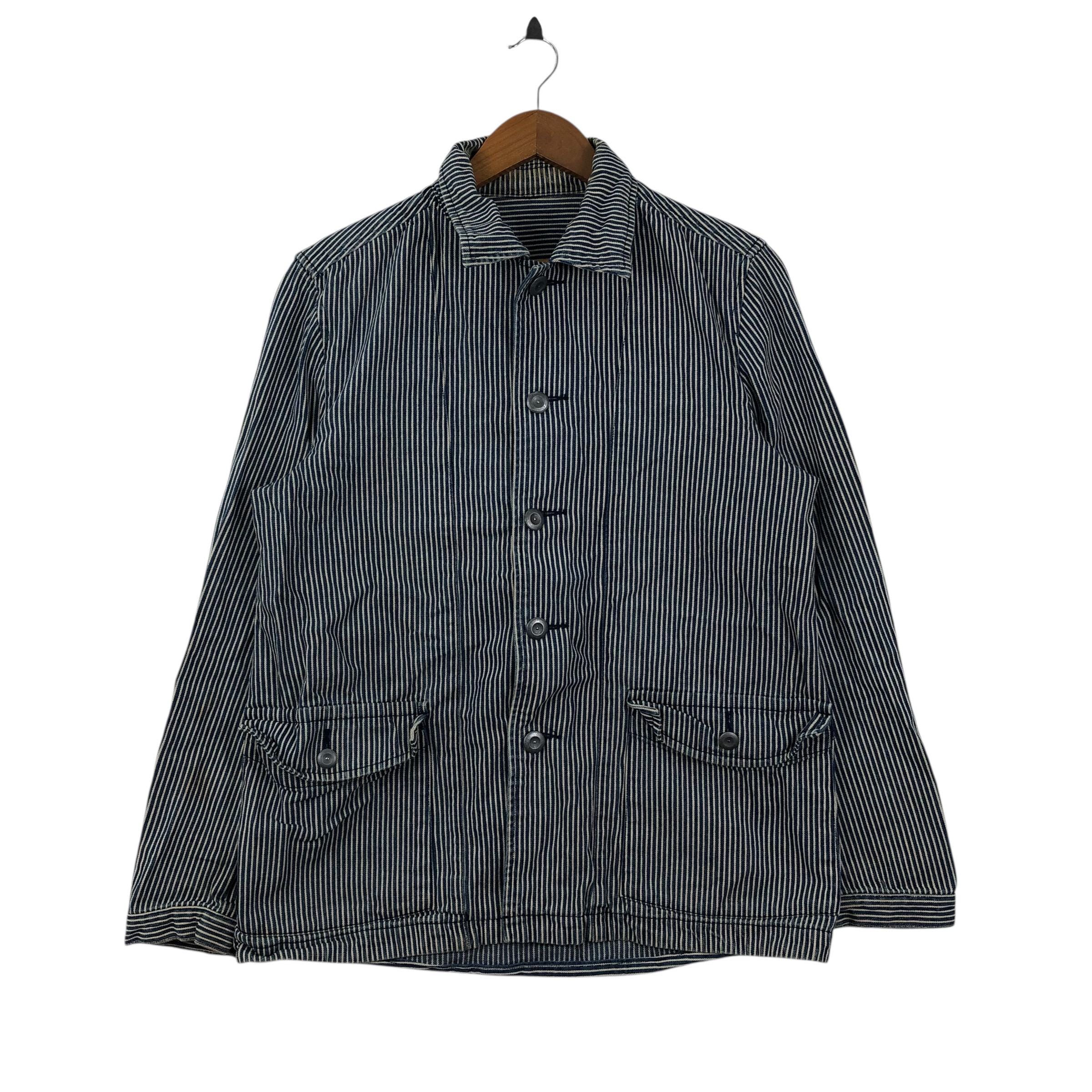 DESCENDANT CRA90 HICKORY STRIPE JACKET M Hickory Jacket - Etsy