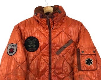 Vintage AVIREX ARMED FORCES Af-75 Uscg Dirty Puffer Jacket - Etsy