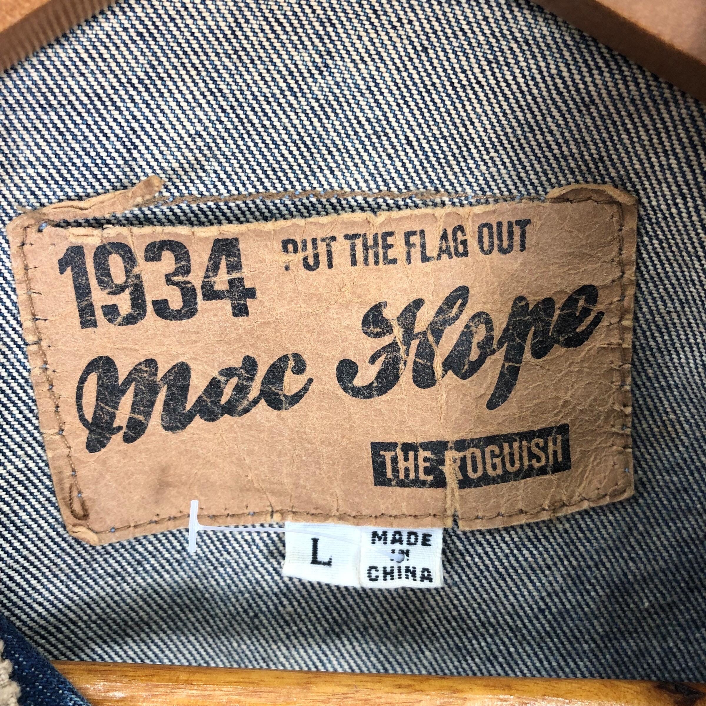 Vintage 1934 MAC HOPE Denim Type 2 Jeans Jacket - Etsy
