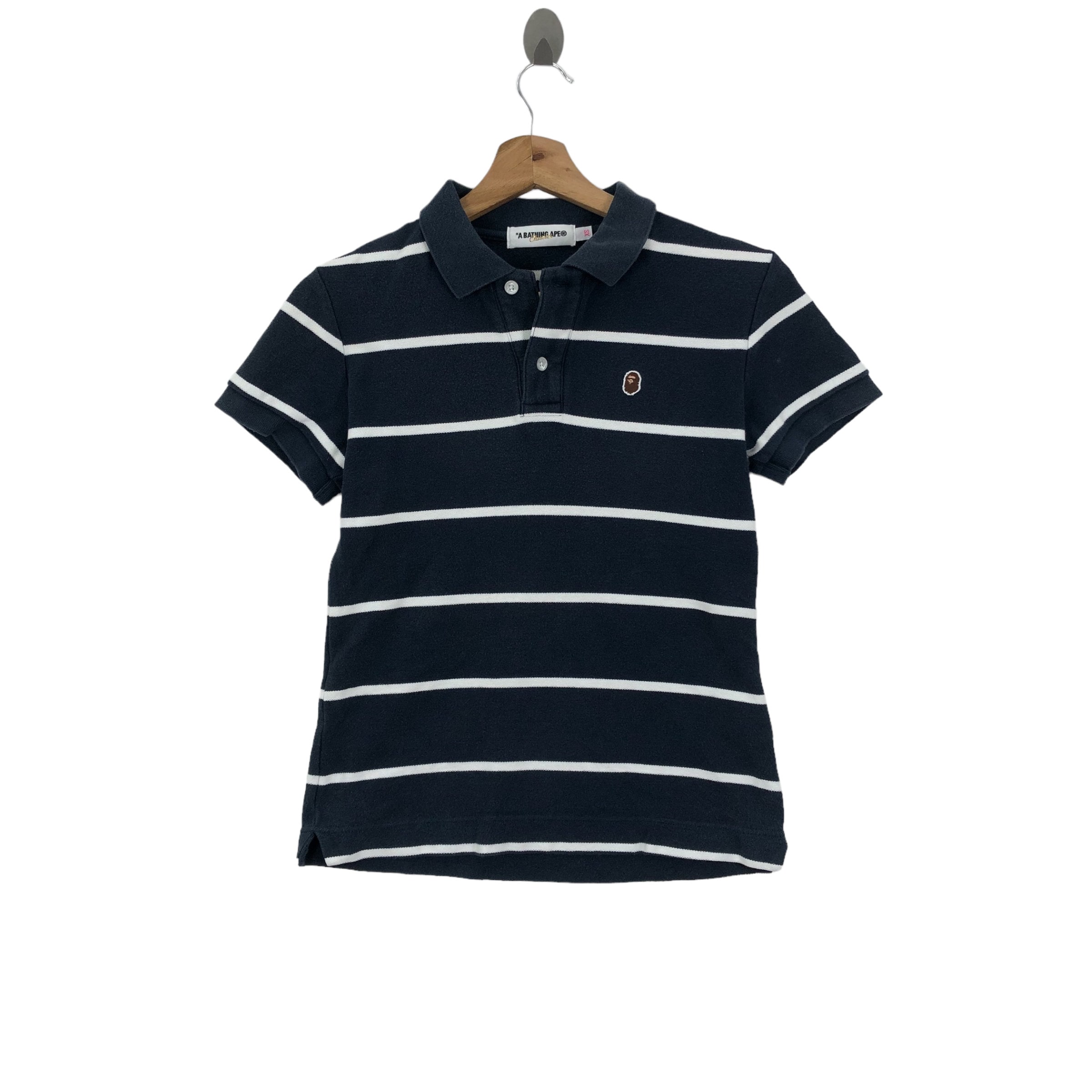Japanese Brand A BATHING APE BAPE for Women Striple Polo Shirt Etsy UK