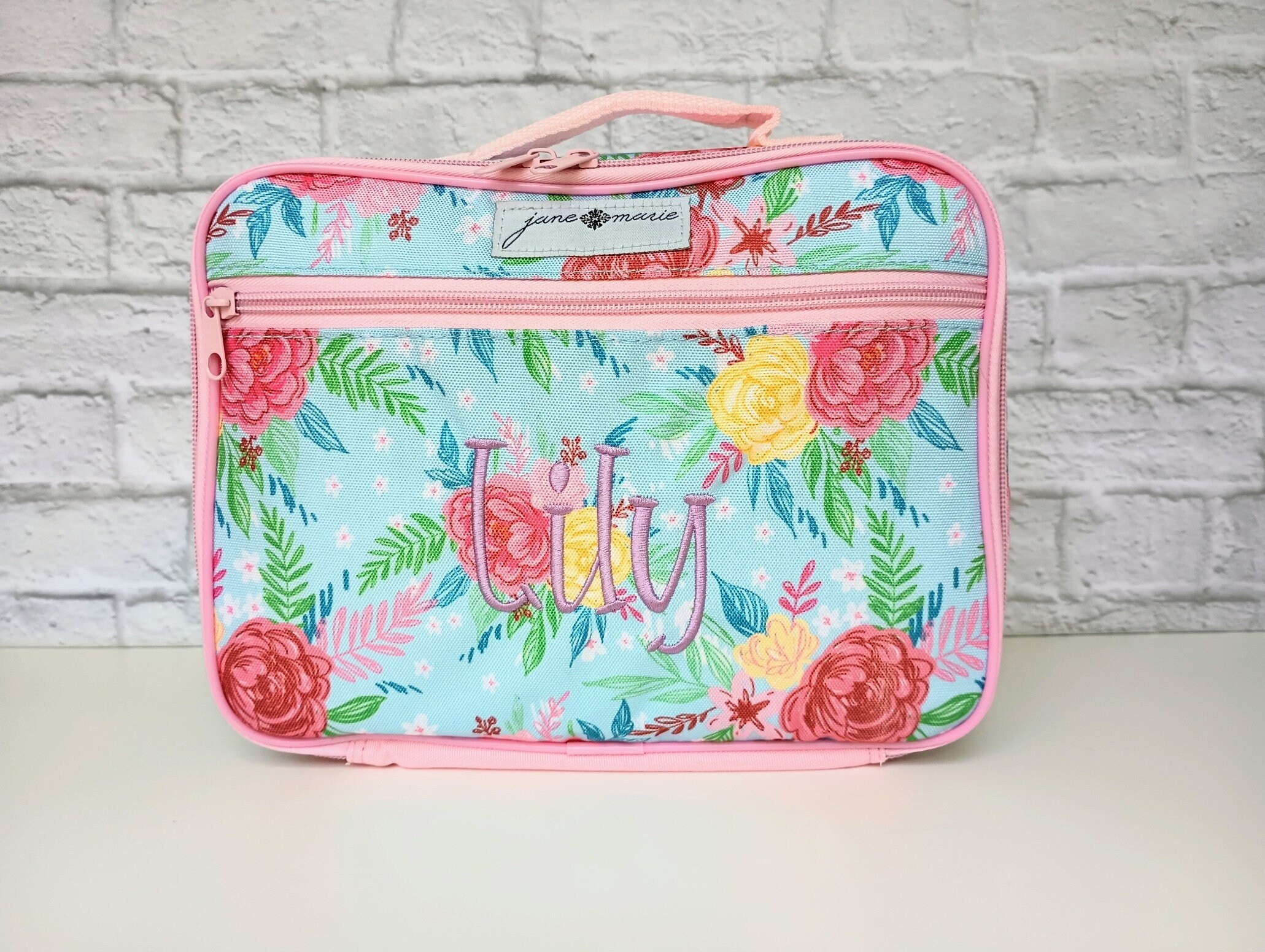 Kids Personalized Monogrammed Lunch Box Children's Etsy