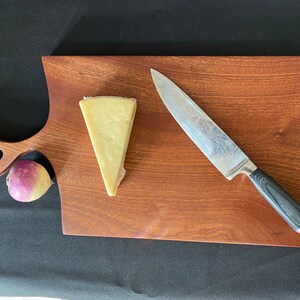 Exotic Wood Serving Charcuterie Meat Cheese Appetizer Board Sapele