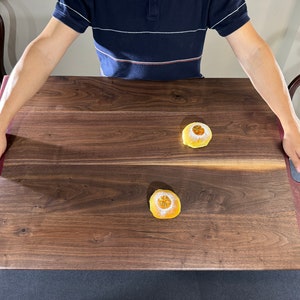 Handmade Solid Walnut Purpleheart Dough Baking Pastry Giant Board