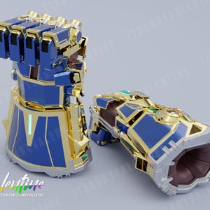 Vi&#39;s Atlas Gloves / Gauntlets - Arcane (3D Printing Files)