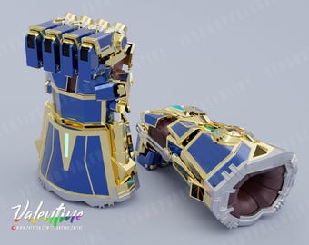Guantes/guanteletes Atlas de Vi: Arcano (archivos de impresión 3D)